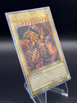 Yu-Gi-Oh! TCG The Winged Dragon of Ra LC01-EN003 Quarter Century Secret Rare QCR - Image 2