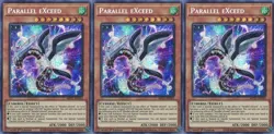 3x Parallel eXceed | MP21-EN043 | SCR | 1st Ed | NM | YuGiOh - Image 1