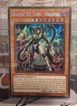 Doomz XII Zero - Drastea Secret Rare 1st Esition DOOD-EN008 - Image 1