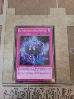 YUGIOH THE PHANTOM KNIGHTS OF SHADE BRIGANDINE PGL3-EN015 GOLD SECRET 1ST ED NM - Image 1