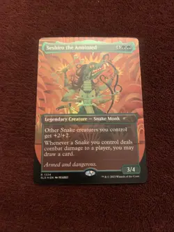 Seshiro The Anointed Secret Lair Drop Foil 1224 NM+ Unplayed MTG Magic Card - Image 1