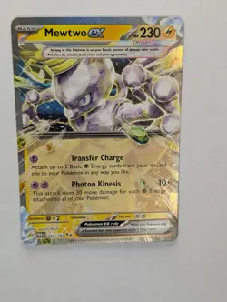 Mewtwo ex - 058/182 - Pokemon Paradox Rift Ultra Rare Card - Image 1