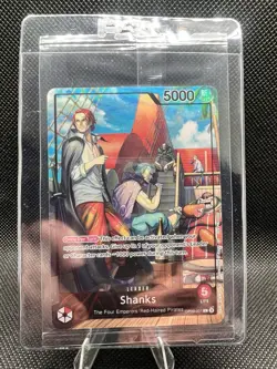 Shanks (2025 PSA Magazine Promo) OP09-001 One Piece Promotion Cards Foil - Image 1