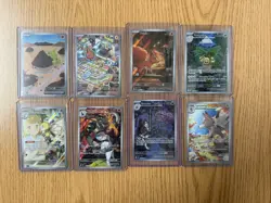 Pokemon TCG Lot Of 8 Illustration Rare Cards NM Vulpix and more! - Image 1