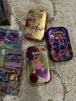 Pokemon Card Lot With Tins - MEGA/Journey/151 - Mega Charizard EX - Image 5