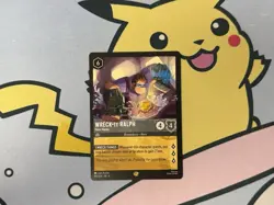 Disney Lorcana TCG Wreck-It Ralph Ham Hands 190/204 Azurite Sea Legendary Card - Image 1