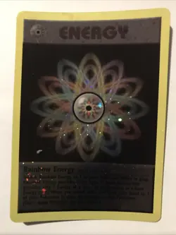 Rainbow Energy - WOTC League Promo Pokemon - Holo Card - Image 1