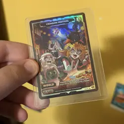 Gamersupps Vcard Crimson Festival - Power 9 Halloween Promo Card Holo - Image 1