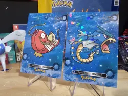 Magikarp & Gyarados - Pokemon 2024 Card Database 1 Cracked Ice Holo US Seller - Image 3