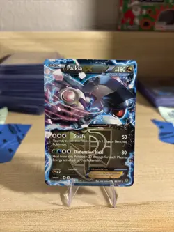 Pokemon Palkia EX TCG Full Art Holo Ultra Rare Card Plasma Blast - Image 1