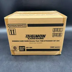 DIGIMON CARD GAME: Time Stranger Booster Box BT24 English 12 Box Sealed Case - Image 3