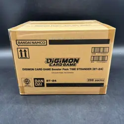 DIGIMON CARD GAME: Time Stranger Booster Box BT24 English 12 Box Sealed Case - Image 5