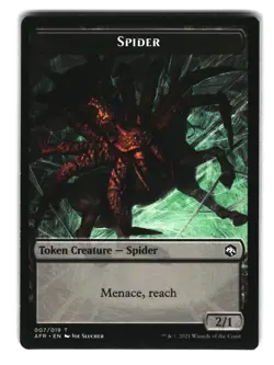 Spider / Vecna Double-Sided Token T Adventures in the Forgotten Realms 7 / 8 N - Image 1