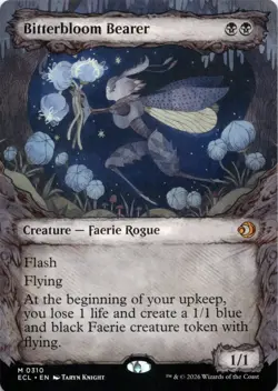 Bitterbloom Bearer SHOWCASE Lorwyn Eclipsed Magic MTG NM - Image 1