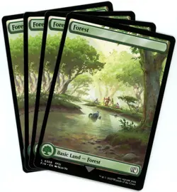 x4 Forest (Full Art) 0308 - Final Fantasy MTG - NM/M - Image 1
