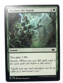 Weather the Storm 191/254 Modern Horizons MTG Magic the Gathering NEAR MINT NM - Image 1