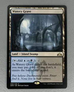 MTG - Watery Grave | Guilds of Ravnica | Rare |259/259 | NM - Image 1