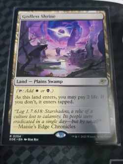 Godless Shrine - Edge of Eternities - MTG - MT NM Pack Fresh!! - Image 1