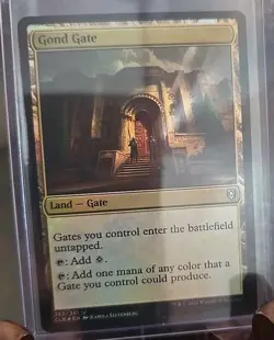 Gond Gate Commander Legends: Battle for Baldur's Gate MTG Foil Lightly Played - Image 3