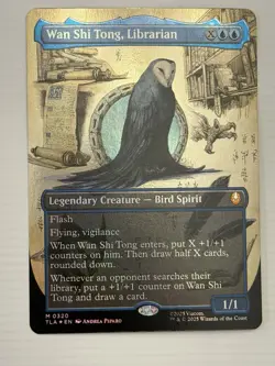 FOIL WAN SHI TONG, LIBRARIAN (BORDERLESS) Avatar: The Last Airbender TLA MTG NM - Image 3