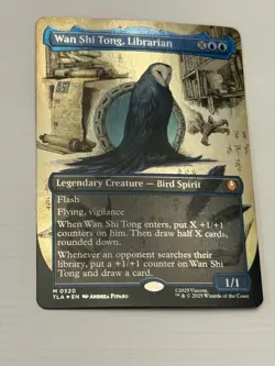 FOIL WAN SHI TONG, LIBRARIAN (BORDERLESS) Avatar: The Last Airbender TLA MTG NM - Image 4