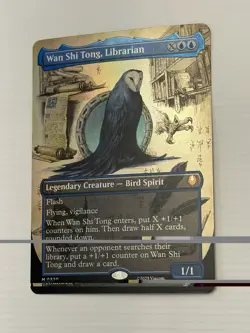 FOIL WAN SHI TONG, LIBRARIAN (BORDERLESS) Avatar: The Last Airbender TLA MTG NM - Image 5