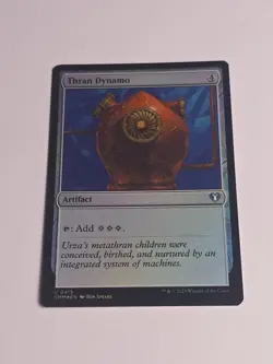 Thran Dynamo Commander Masters Foil - Image 1