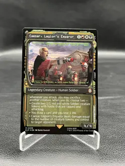 Universes Beyond: Fallout #339 Caesar, Legion's Emperor (Showcase) Foil - Image 1