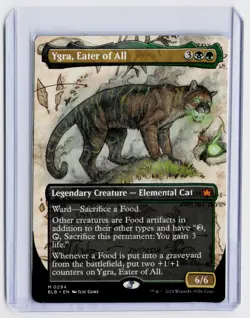 Ygra, Eater of All (Borderless) M Normal Bloomburrow BLB NM - Image 1