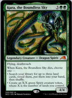 Kura, the Boundless Sky M Kamigawa: Neon Dynasty 200 NM - Image 1