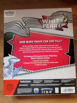 Pokemon Black Bolt & White Flare Binder Collection Bundle Set of 2 - Image 3