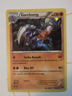 Pokemon TCG Garchomp BREAKPoint 70/122 Holo Holo Rare NM - Image 1