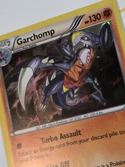 Pokemon TCG Garchomp BREAKPoint 70/122 Holo Holo Rare NM - Image 2