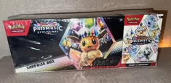 Pokemon Prismatic Evolutions Surprise Box And Booster Bundle- Sam's Club SEALED! - Image 1