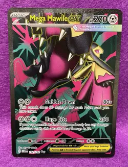 ✨Mega Mawile ex 162/132 Mega Evolution Full Art Holo Pokemon TCG✨ - Image 1