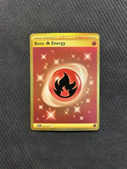 Pokemon TCG Basic Fire Energy 230/197! NM Condition! See Description! - Image 1