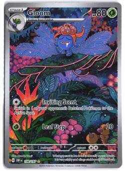 Gloom 198/197 Illustration Rare Obsidian Flames Pokemon - Image 1