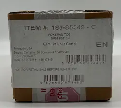 2023 Pokemon TCG Scarlet & Violet Paldea Evolved Booster Box Case SEALED - Image 1