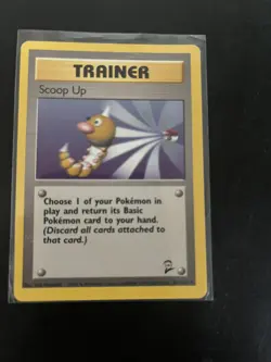 Pokemon TCG - Scoop Up - Rare - Base Set 2 - 107/130 - LP - Image 1