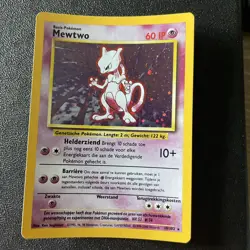 Mewtwo 010/102 Base Set Unlimited Holo DUTCH NM Pokemon - Image 1