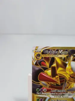 Giratina VSTAR 212/196 Secret Rare Gold SWSH11: Lost Origin Pokemon - Image 2