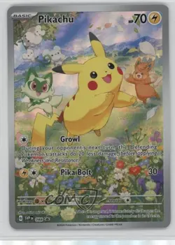Pikachu (Paldea Adventure Chest) Holo Pokemon Scarlet & Violet Black Star Promo - Image 1