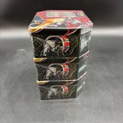Lot of (3) Pokemon TCG Scarlet & Violet Paldean Fates Charizard ex Tins SEALED - Image 3