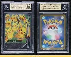 Pikachu V-UNION Japanese Pokemon 25th Anniversary Collection BGS 9.5 READ - Image 3
