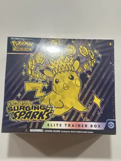 Pokemon Surging Sparks Elite Trainer Box ETB Scarlet & Violet Factory Sealed - Image 1