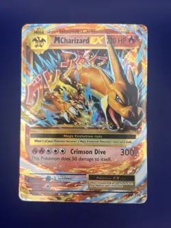 M Charizard EX 13/100 XY Evolutions Pokemon TCG - LP - Small Dent - Image 1