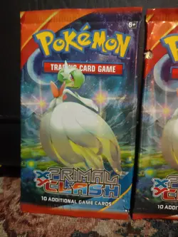 Pokemon Open booster XY primal clash , ancient origins EMPTY - Image 2