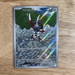 MINT Pawniard 142/086 Sv: Black Bolt IR Full Art Holo - Pokemon TCG 2025 - Image 1