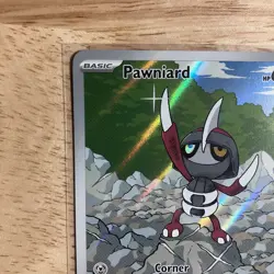 MINT Pawniard 142/086 Sv: Black Bolt IR Full Art Holo - Pokemon TCG 2025 - Image 3
