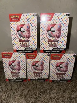 Pokemon TCG | Scarlet and Violet 151 Booster Bundle x5 | Factory Sealed - Image 1